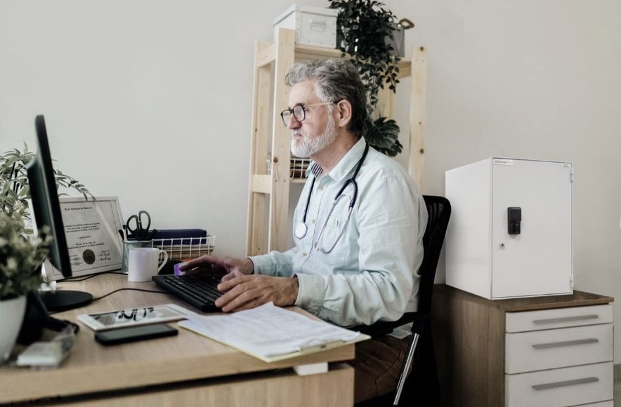 Providing secure access to hospital drug safes