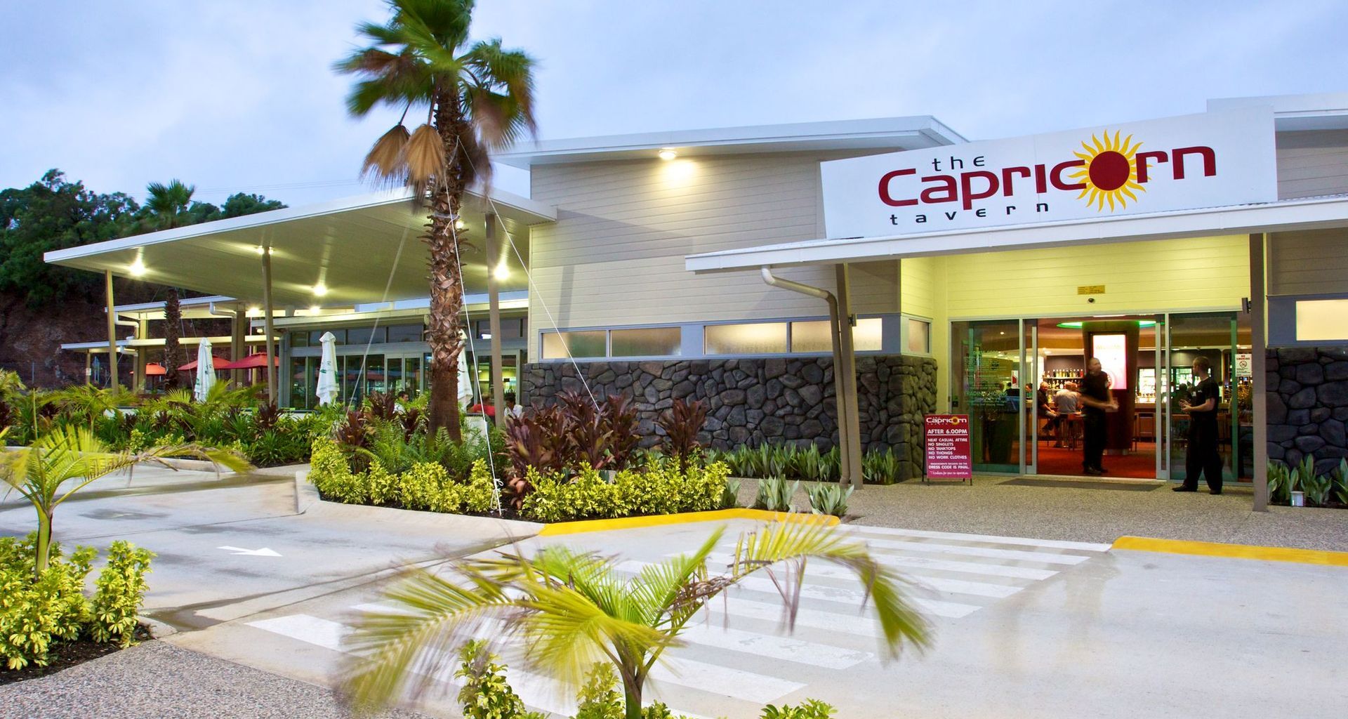 Capricorn Tavern and Motel banner