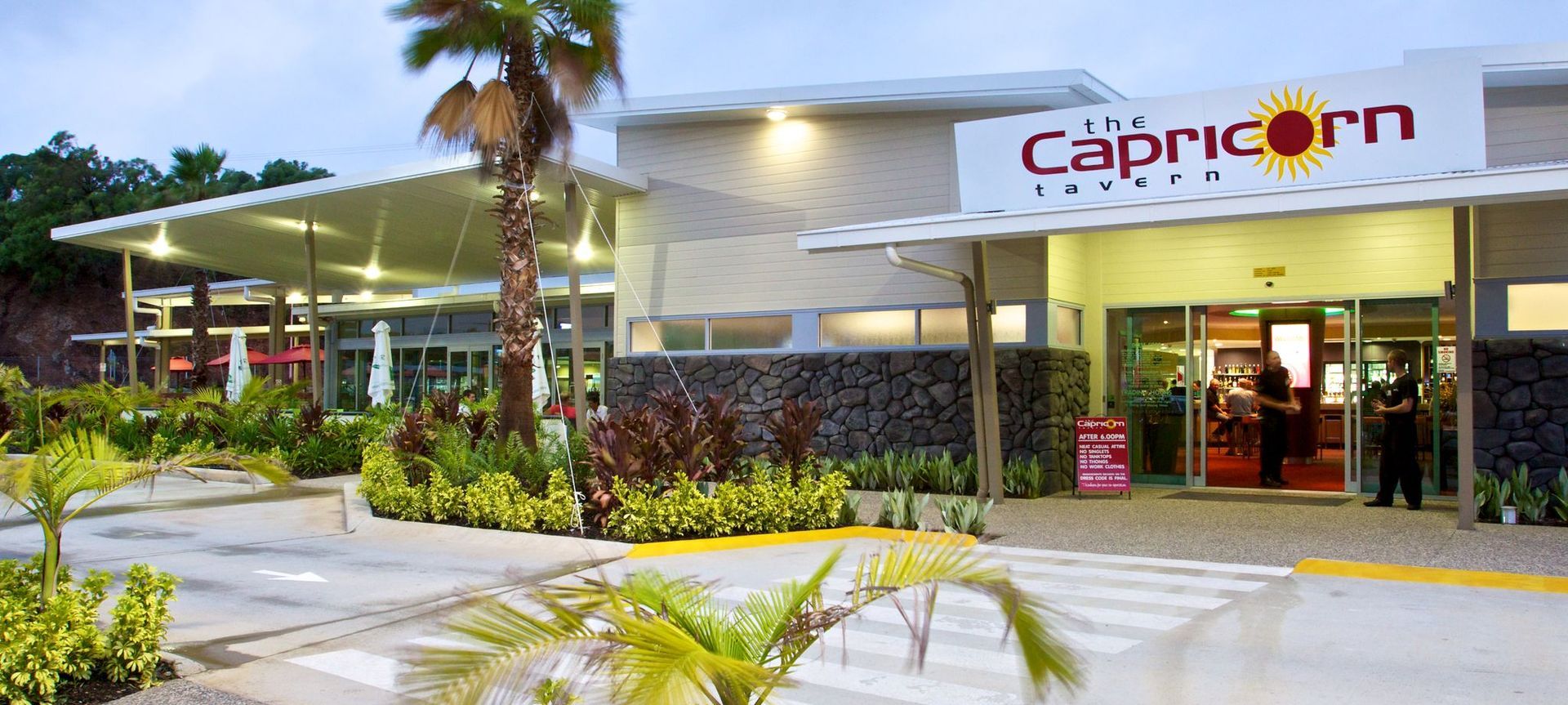 Capricorn Tavern and Motel banner
