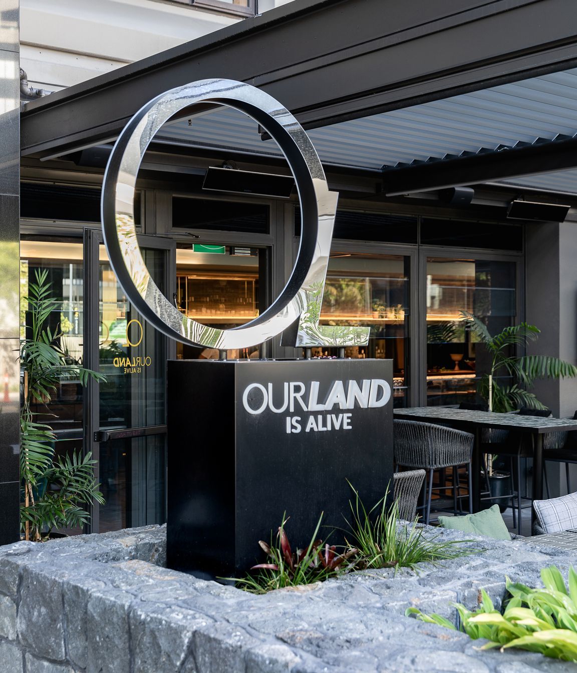Our Land is Alive is the new bar at the Pinnacle Tower,