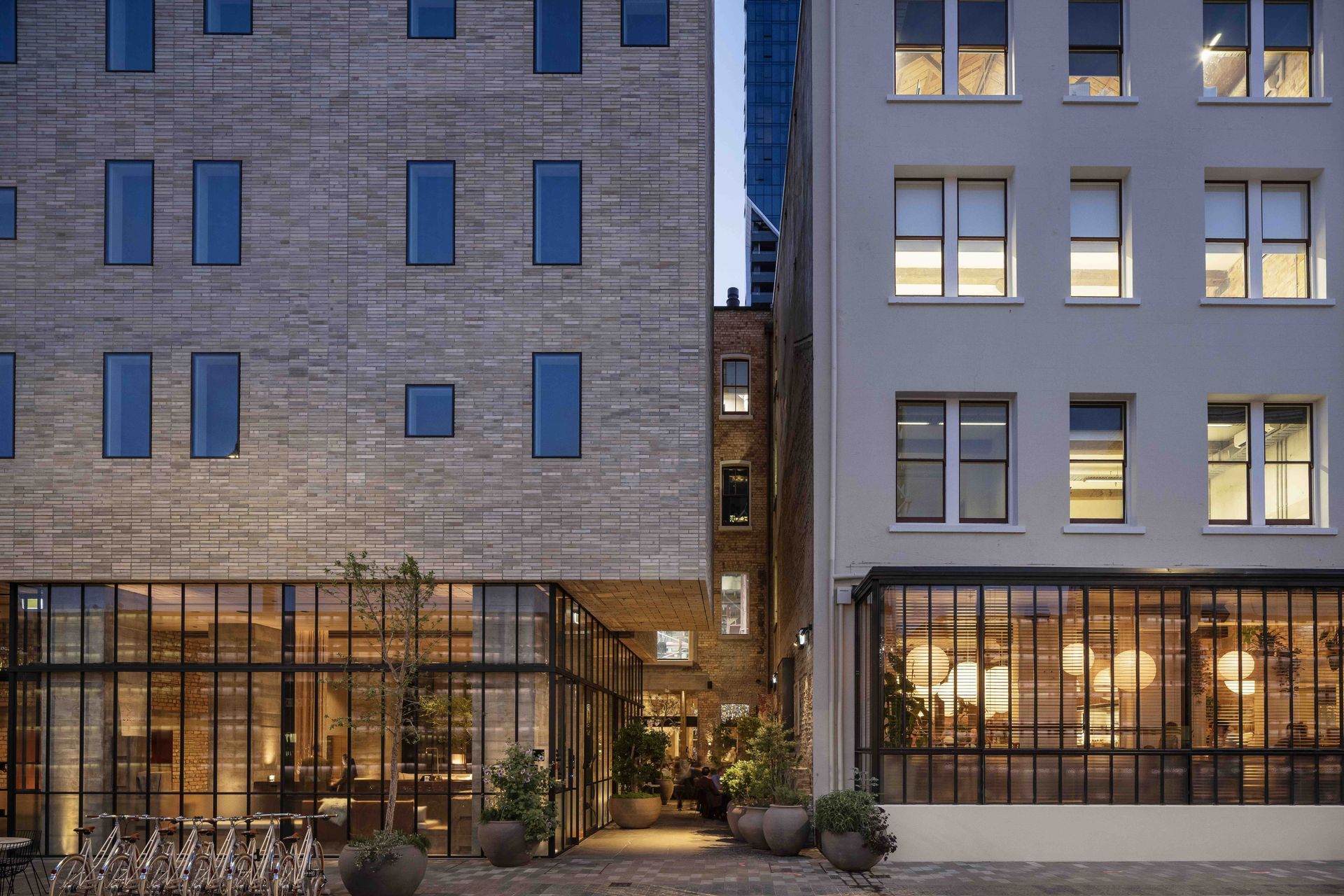 Brick Inlay helped Cheshire Architects achieve its vision of a full brick facade.