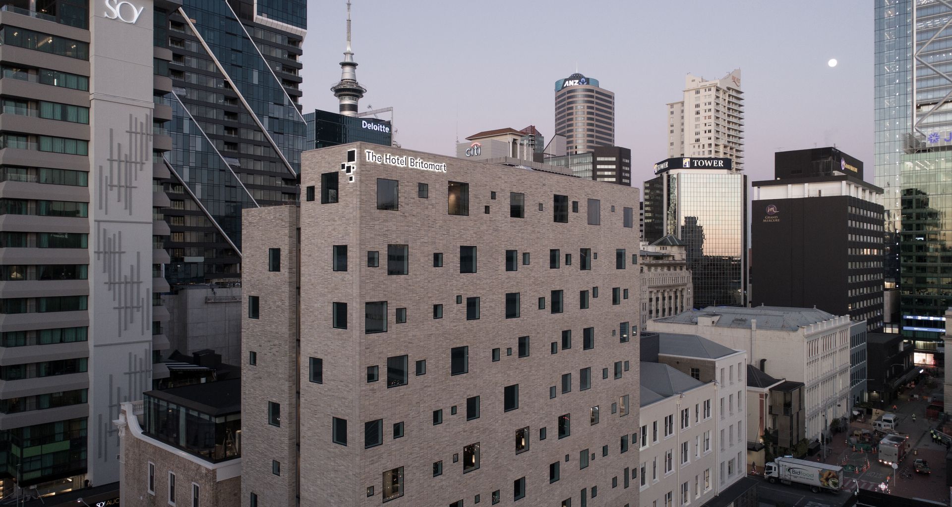 The Hotel Britomart banner