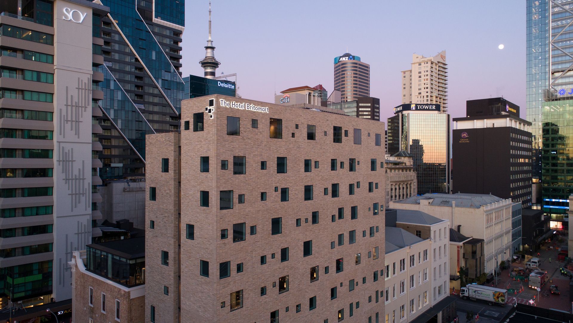 The Hotel Britomart banner