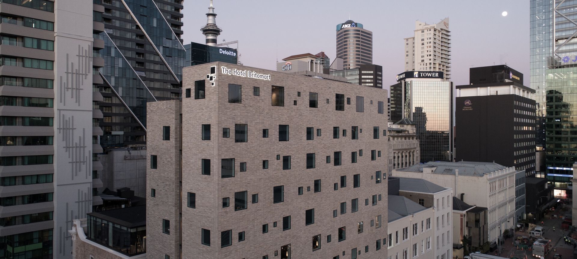 The Hotel Britomart banner