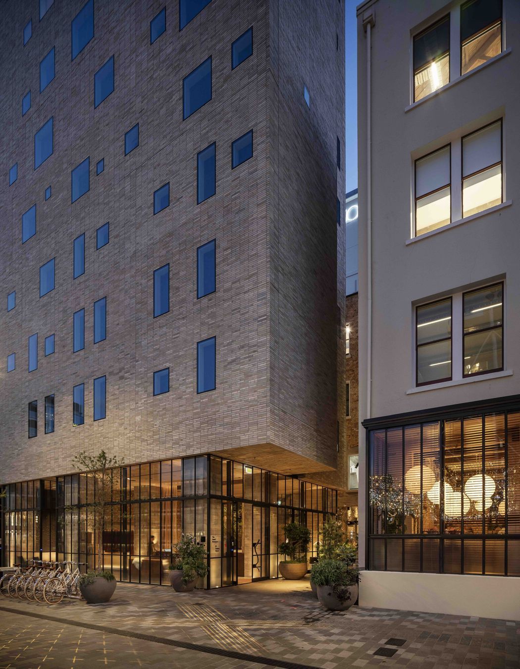 The Hotel Britomart is a technical and aesthetic work of art.