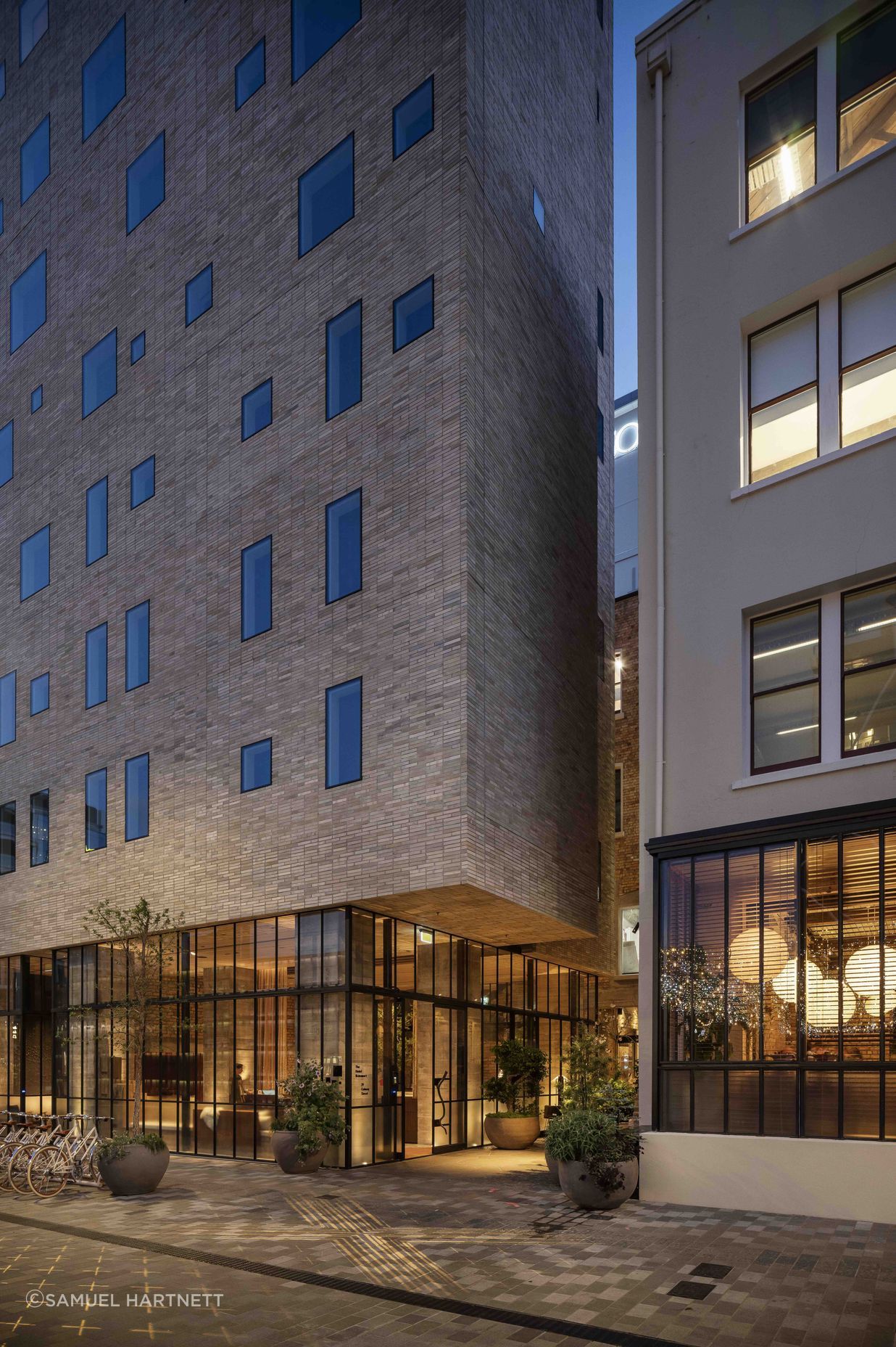 The Hotel Britomart is a technical and aesthetic work of art. Image: Sam Hartnett