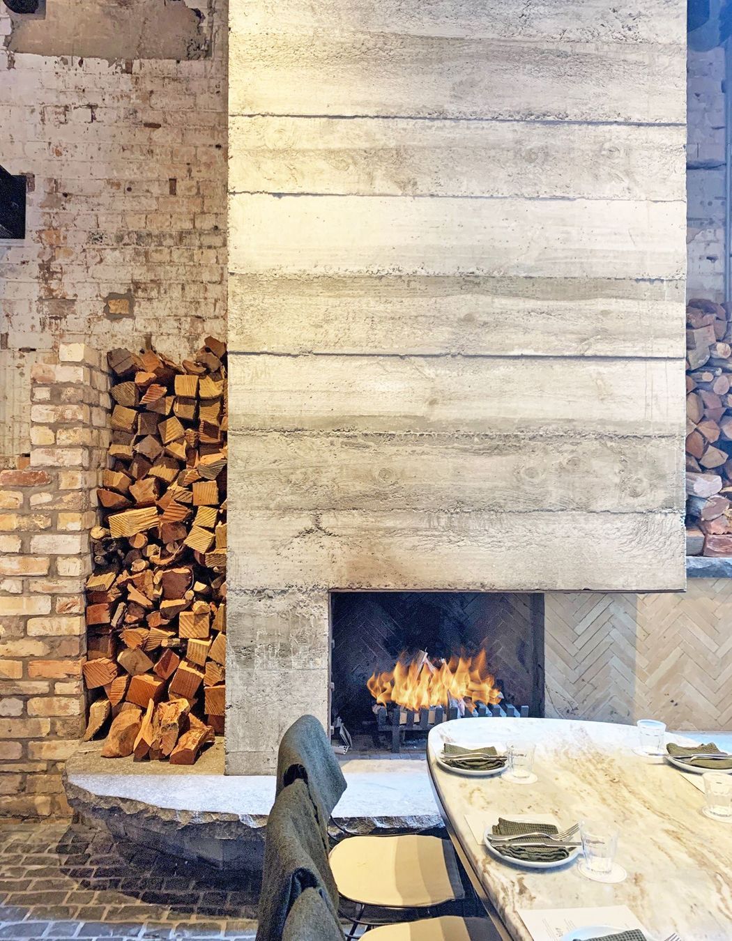 Warmington Traditional Corner Open Wood Fireplace