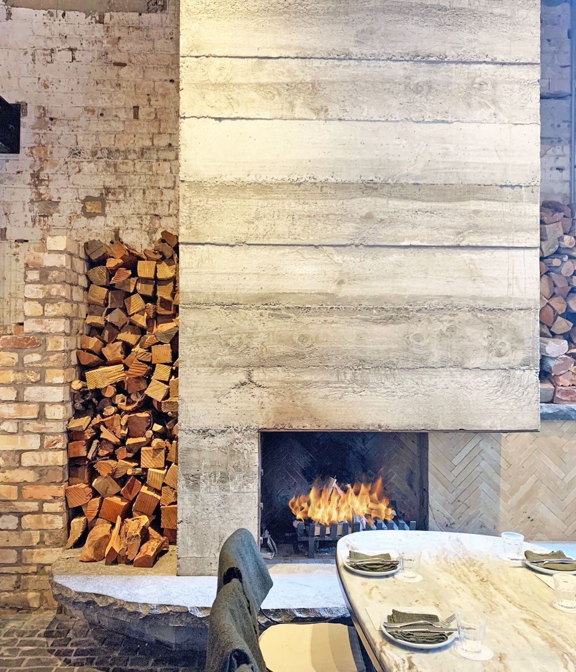 Warmington Traditional Corner Open Wood Fireplace