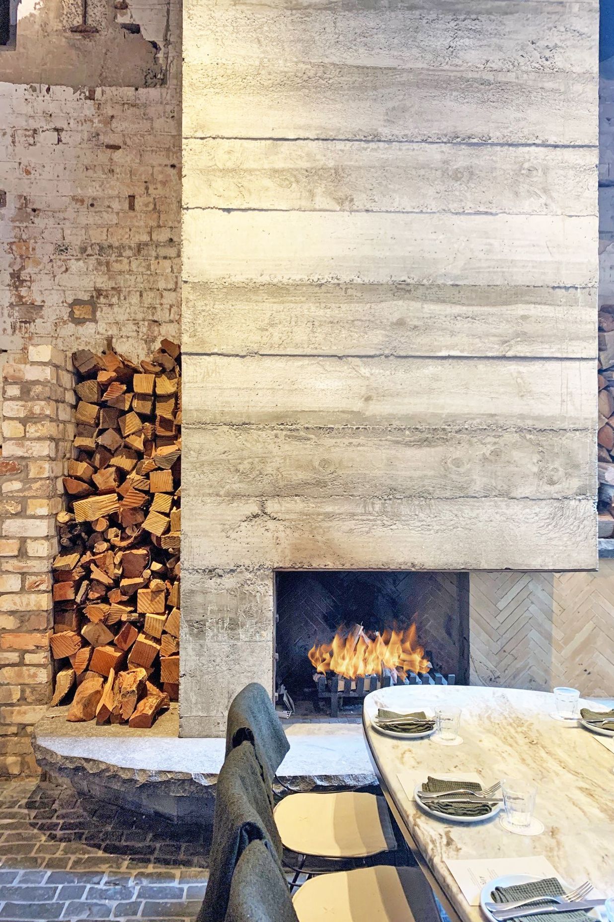 Warmington Traditional Corner Open Wood Fireplace
