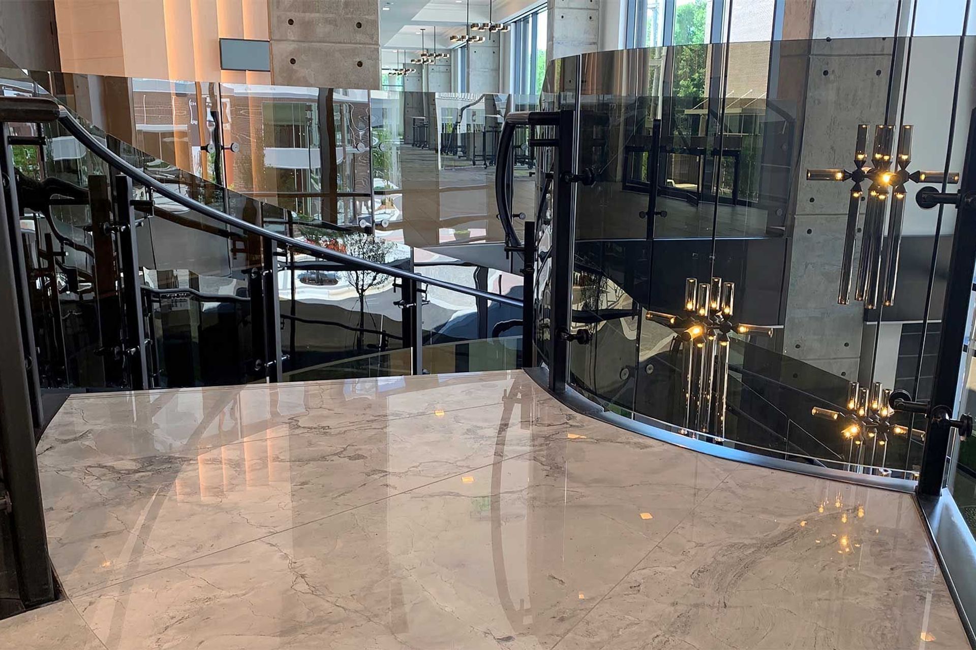 The Hyatt Centric Hotel - Eclectic Monumental Staircase