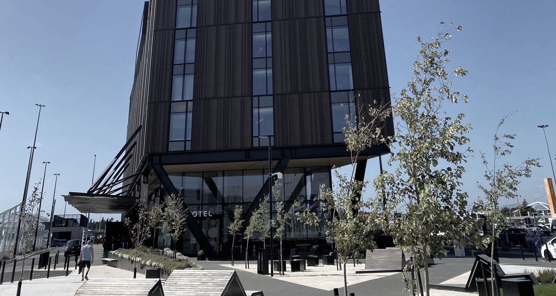 Complete hardware solution for Christchurch Novotel banner