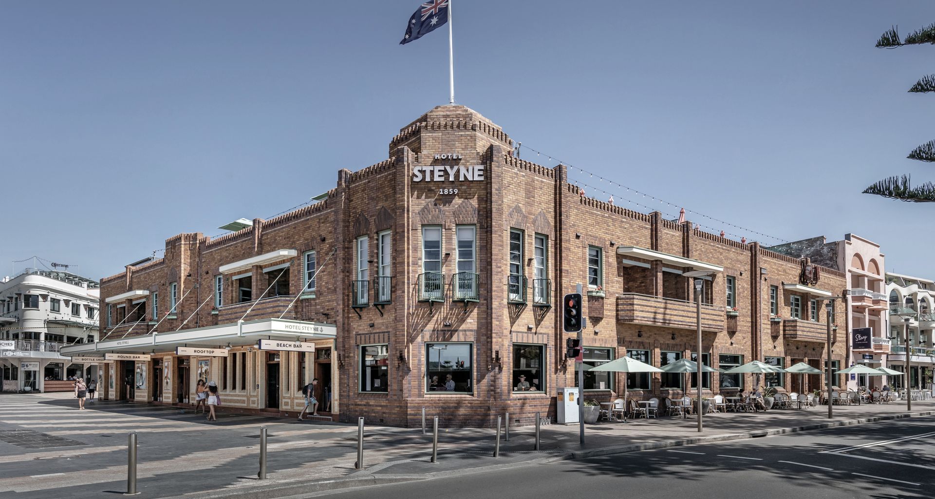 Hotel Steyne, Manly banner