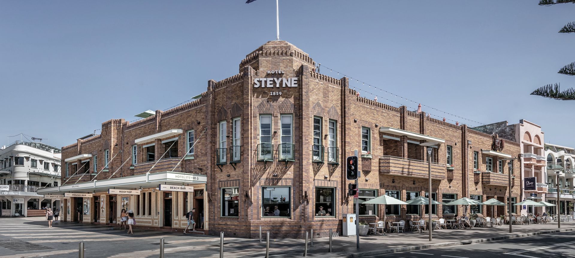 Hotel Steyne, Manly banner