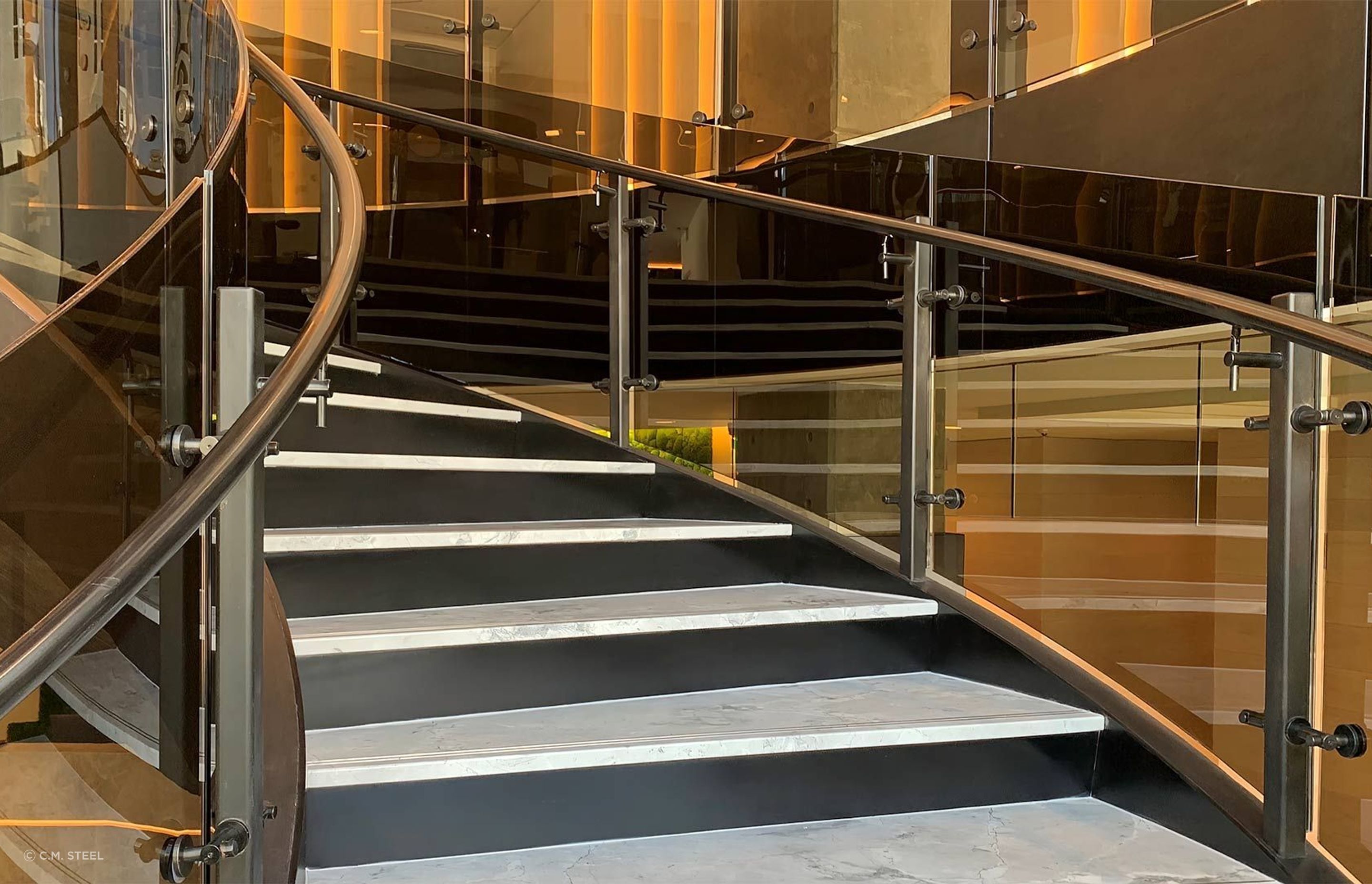 The Hyatt Centric Hotel - Eclectic Monumental Staircase