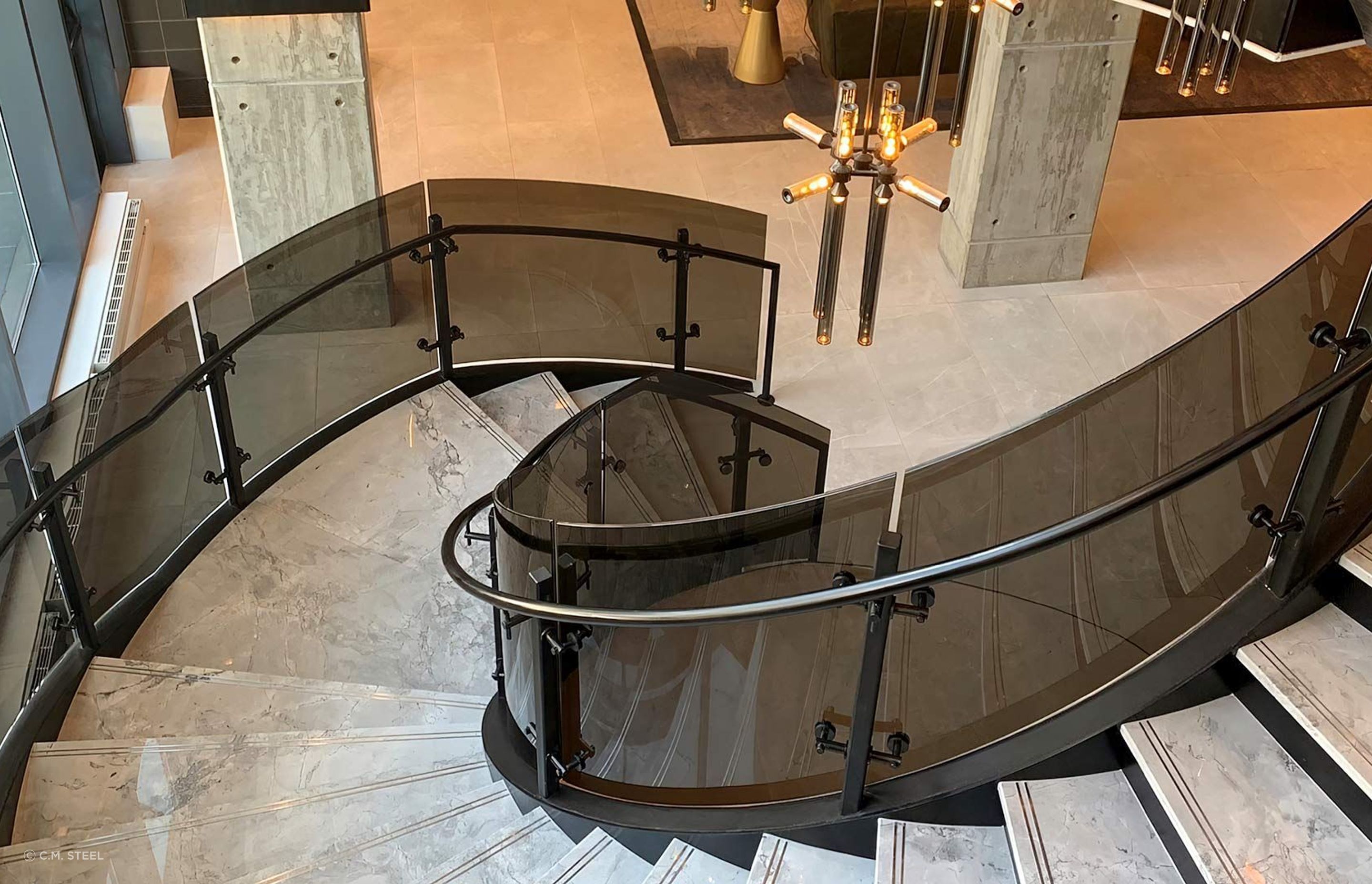 The Hyatt Centric Hotel - Eclectic Monumental Staircase