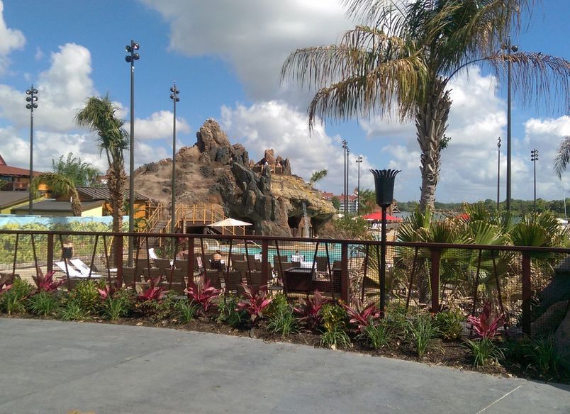 Village Resort Wire Mesh Balustrades