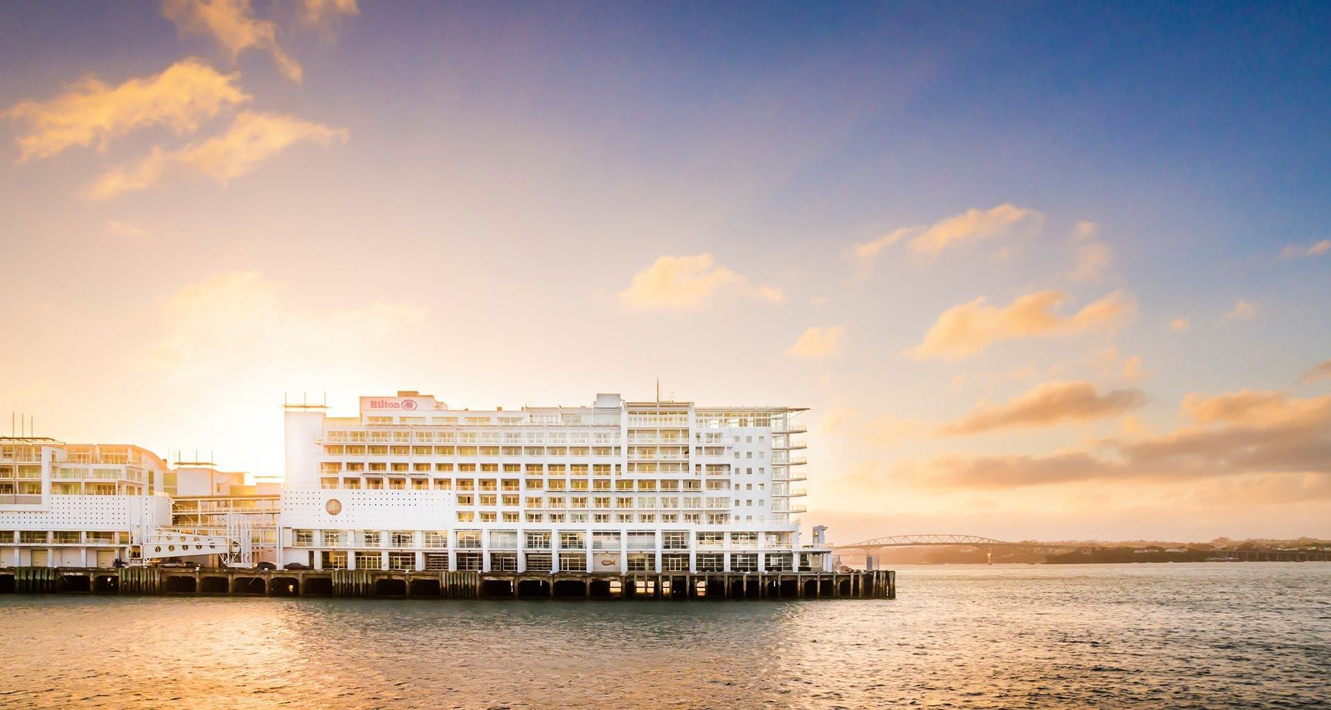 Hilton Auckland banner