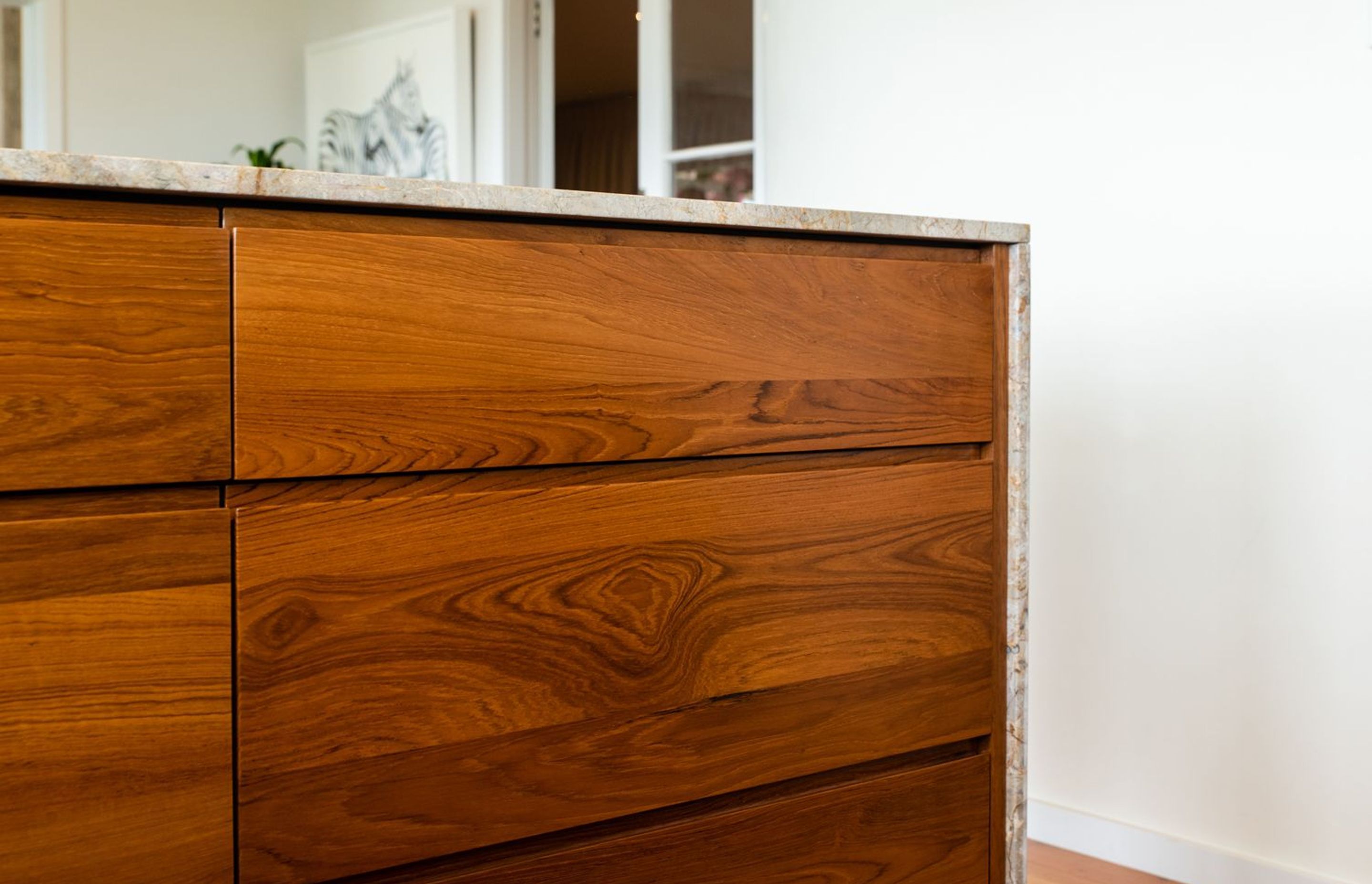 Stunning Mid-Century Modern Kitchen and Scullery