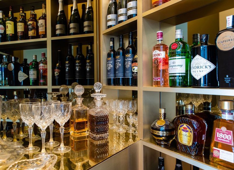 Stunning Mid-Century Modern Bar and Wardrobe