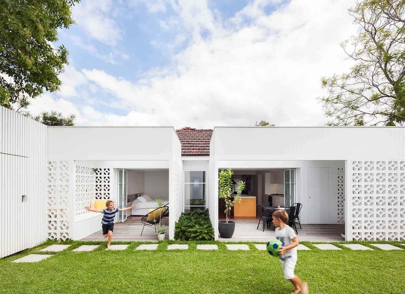 Breeze Block House