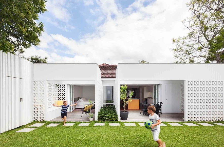 Breeze Block House