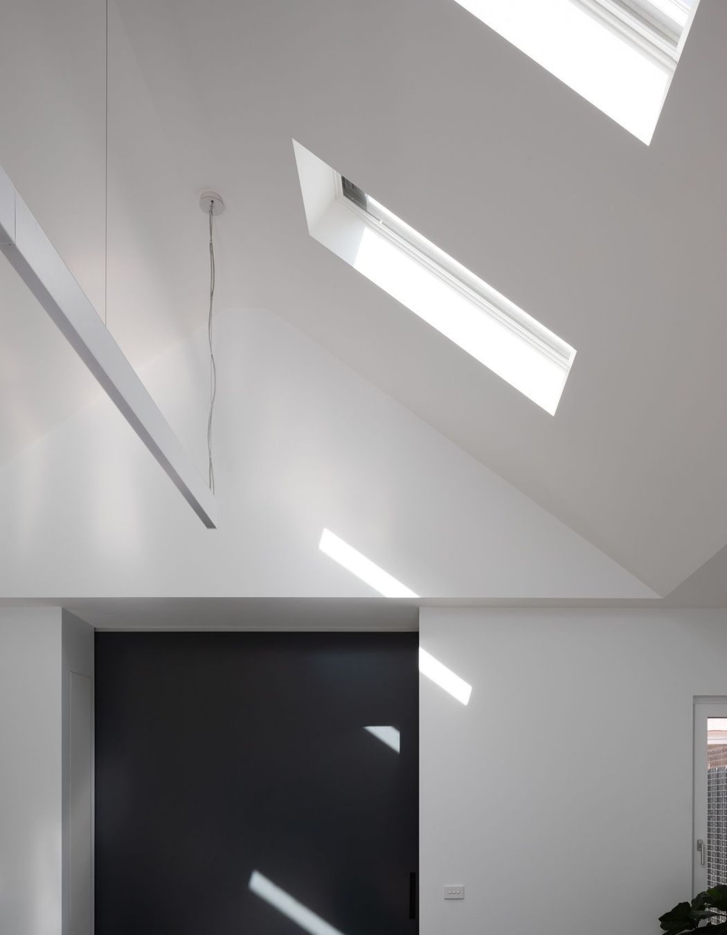 Skylights during the day