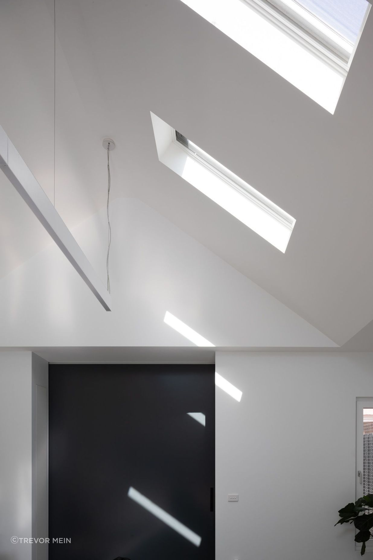Skylights during the day