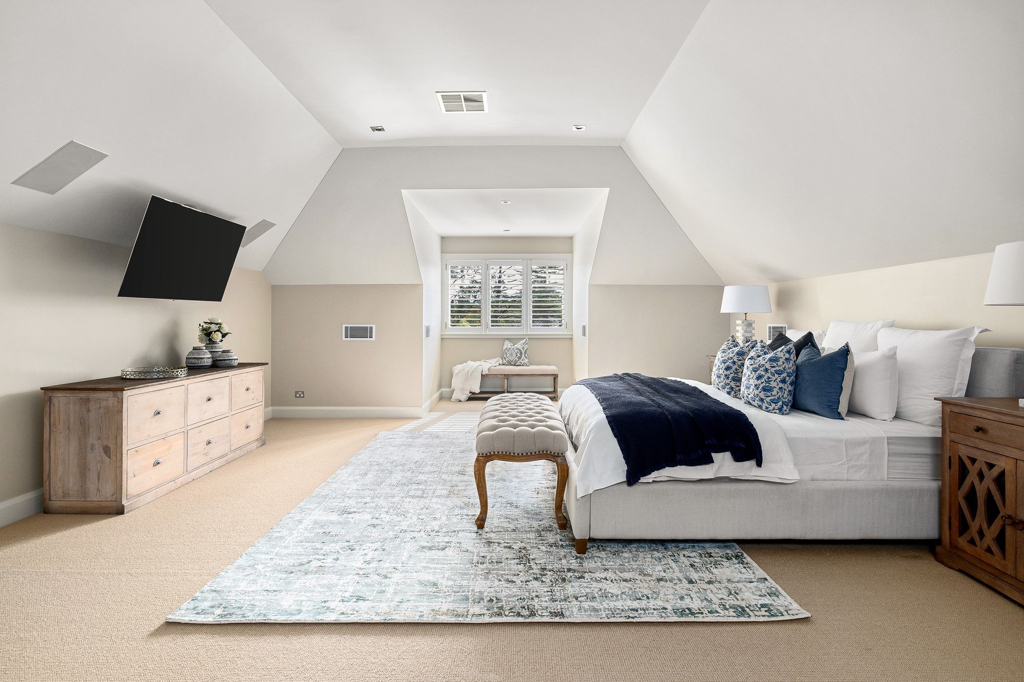 New attic Master Bedroom suite