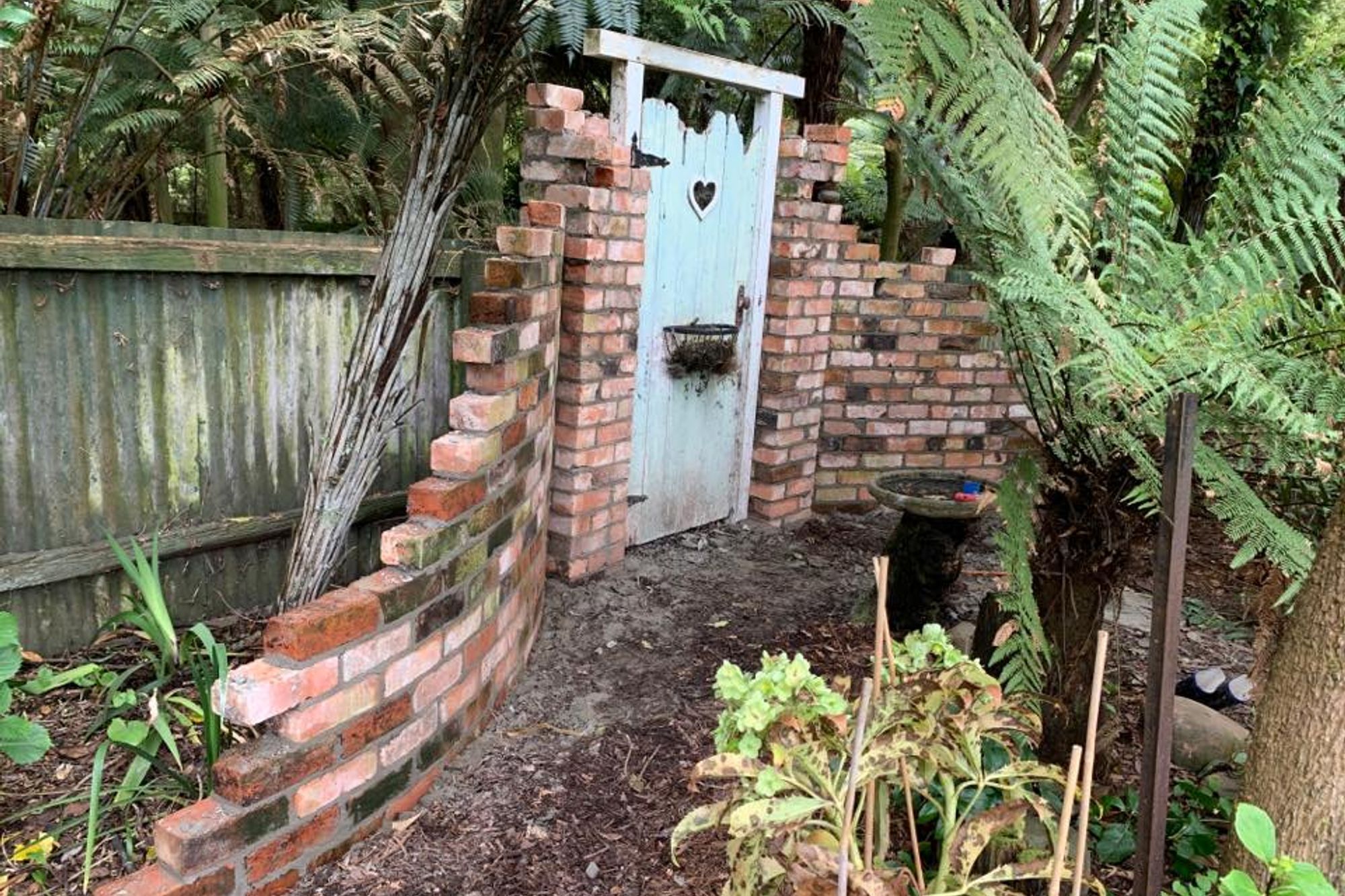 Recycled brick.