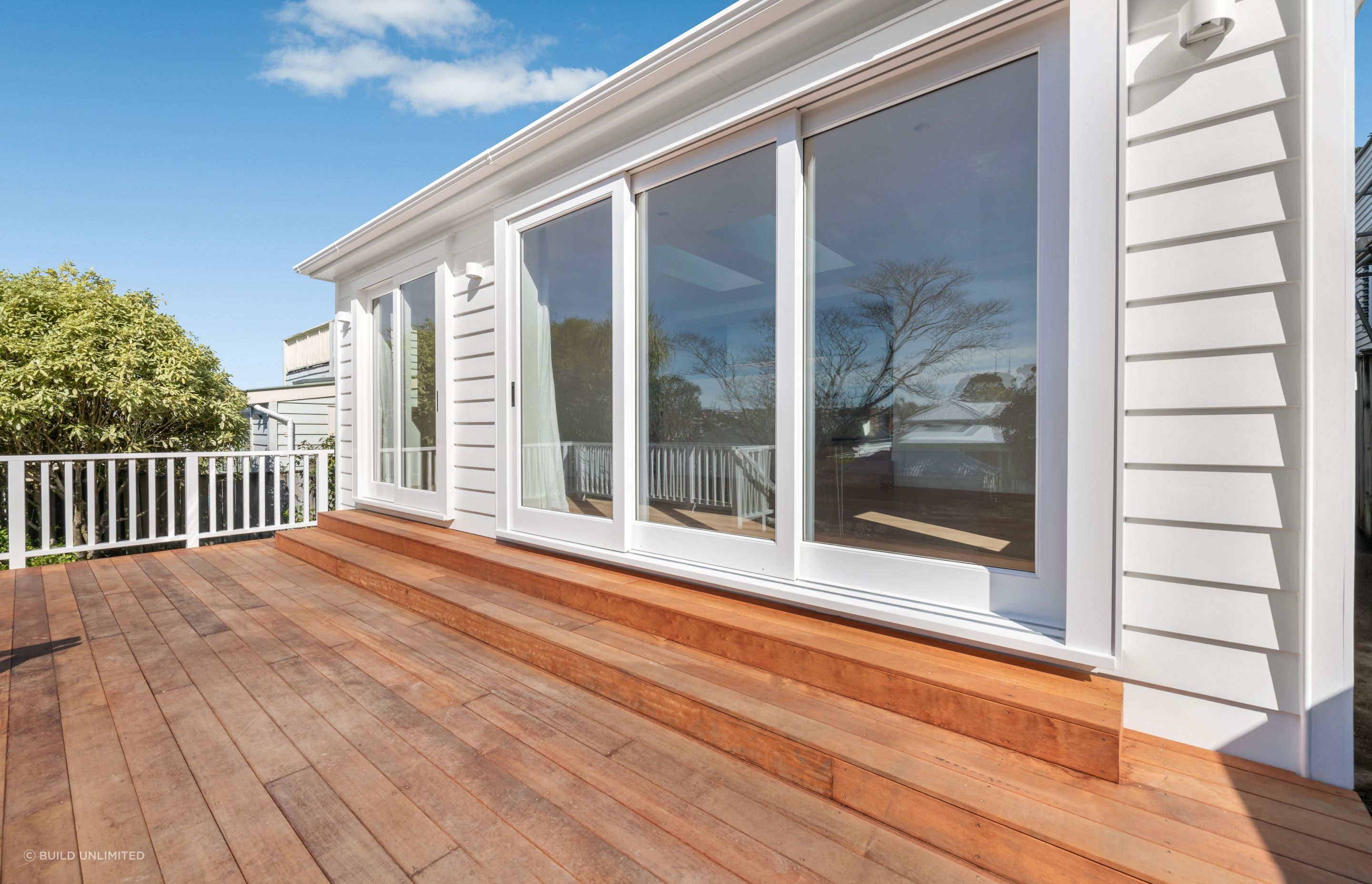 Heritage outside, modern comfort inside. This build brought together flush-entry showers, tiled bathrooms, solid oak floors, and timber joinery that blends with the original.