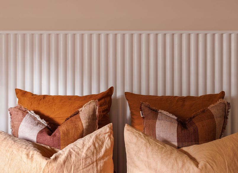 Comforting Warm Bedroom - Your Exhale Design