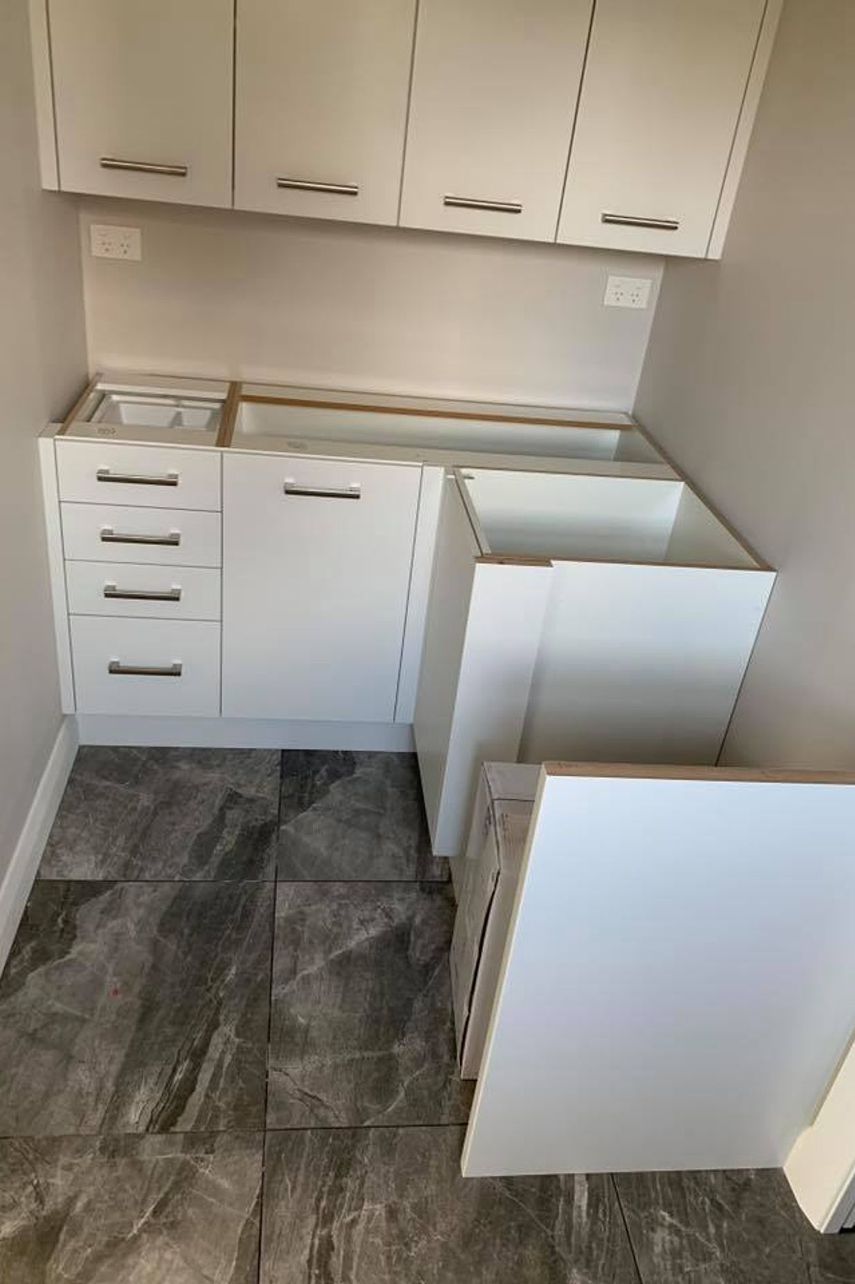 Tiling in house at cambridge oval.