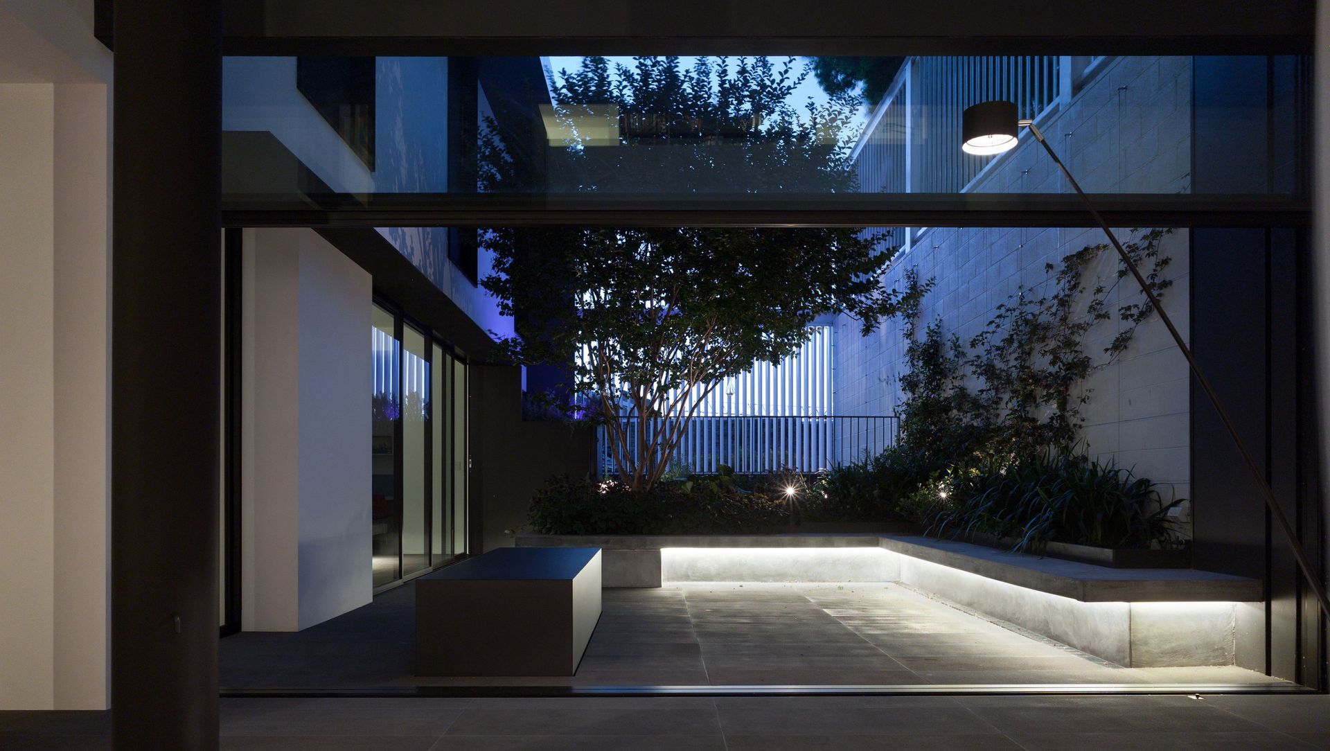 W House banner
