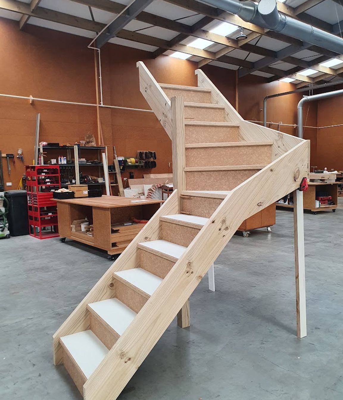 Interior Kite Winder Stairs