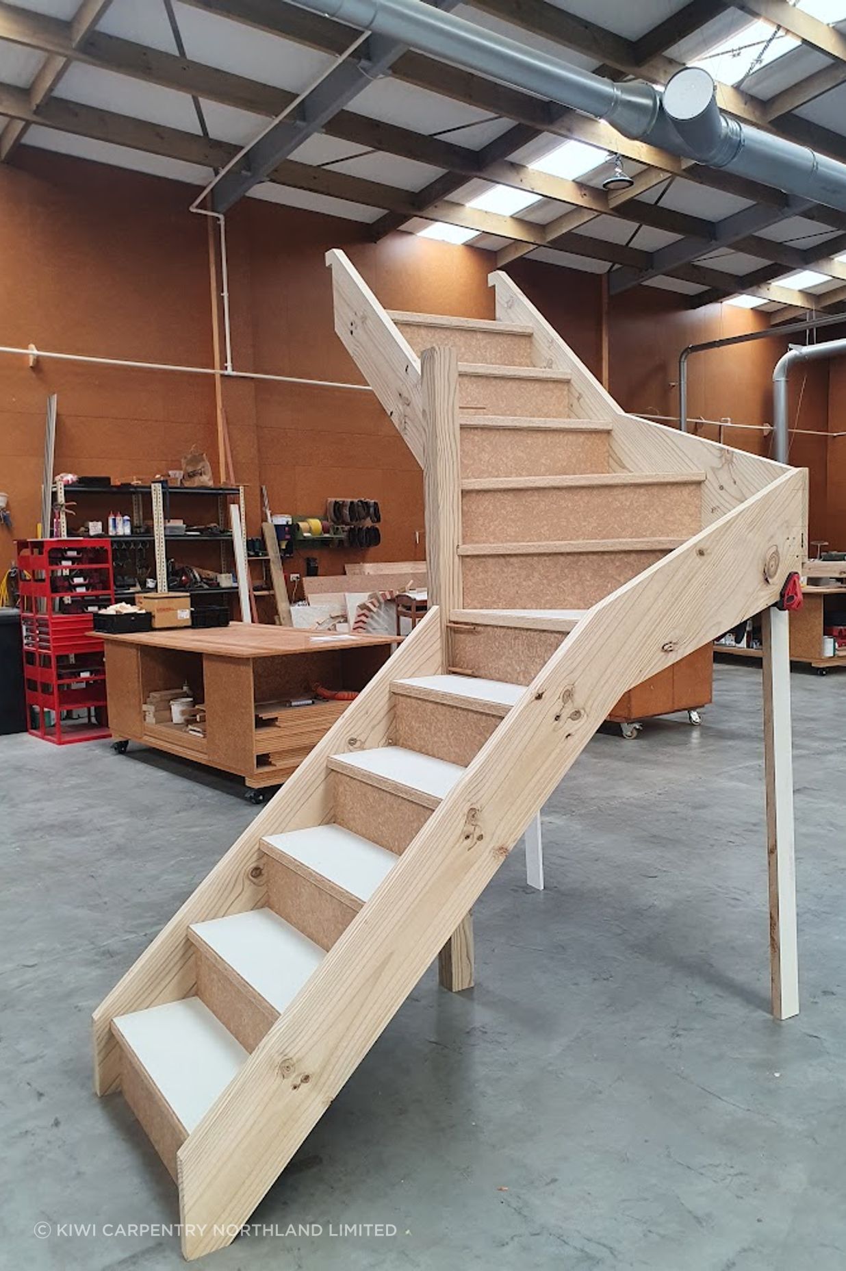 Interior Kite Winder Stairs