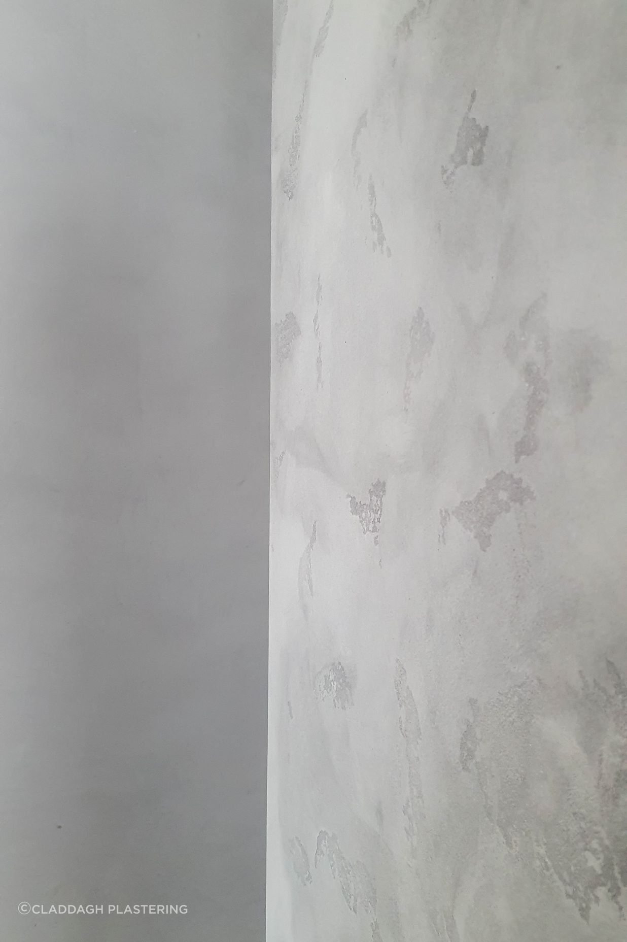 Polished plaster - Concrete look smooth and textured