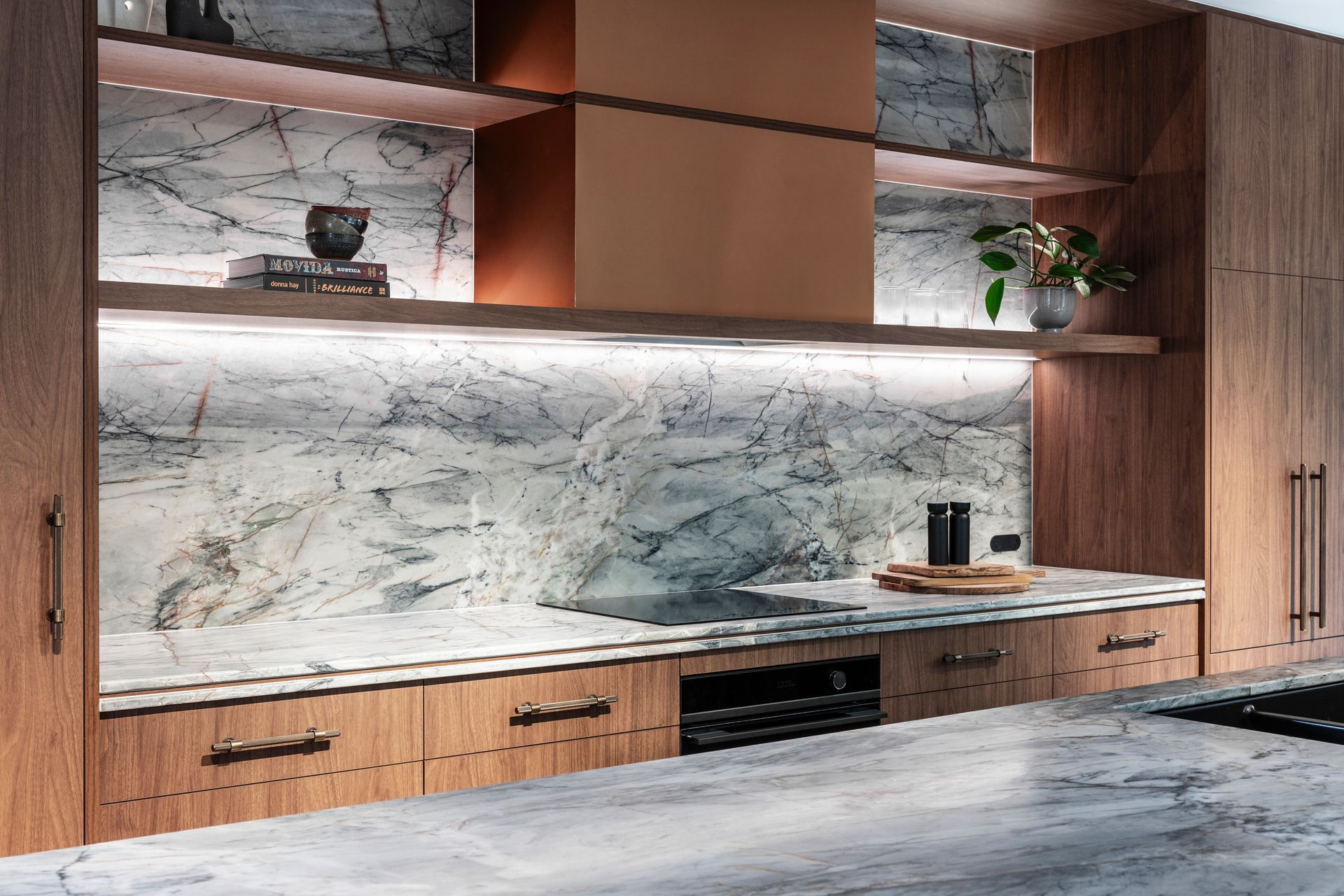 Brass detailing by That Metal Company to co-ordinate with Momo Handles