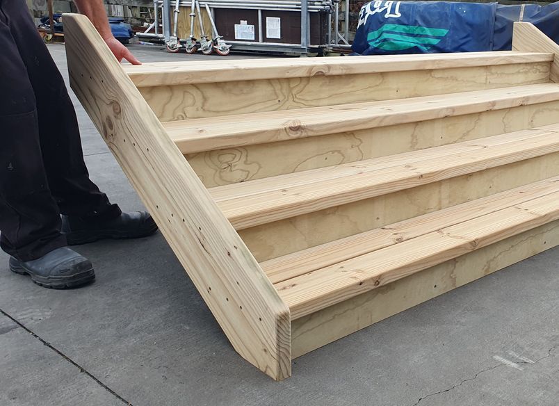 Custom Timber Stairs – Interior & Exterior