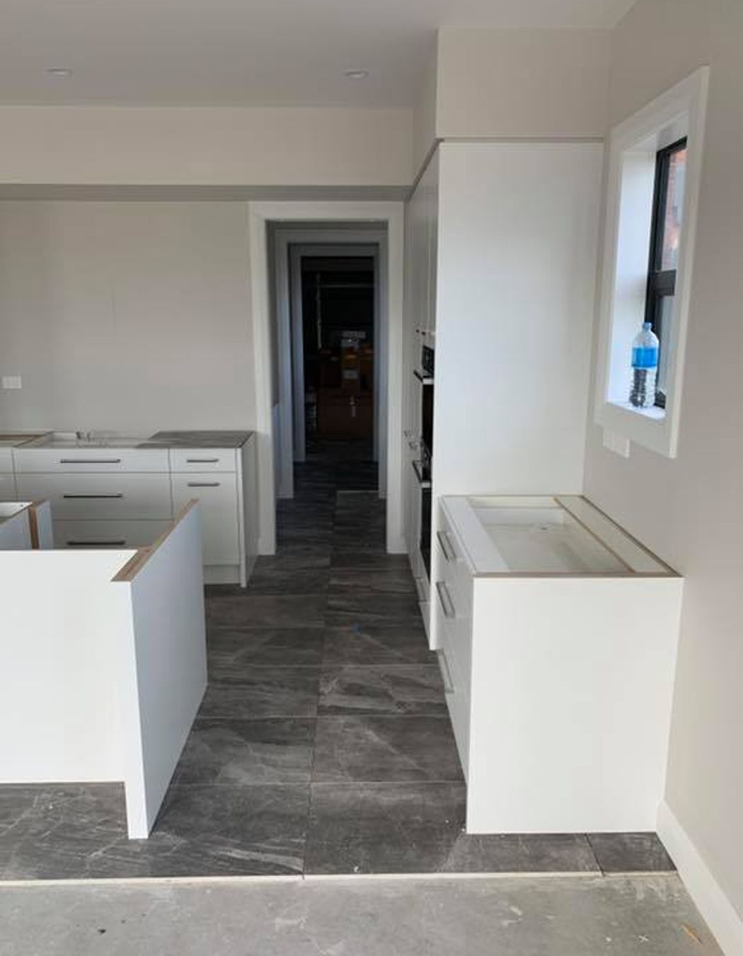 Tiling in house at cambridge oval.