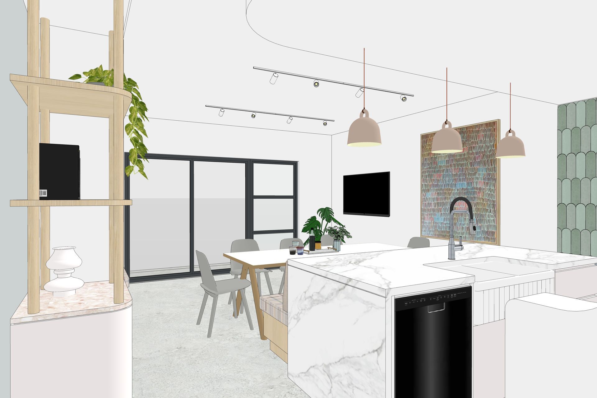 Inner City Coastal Home Living