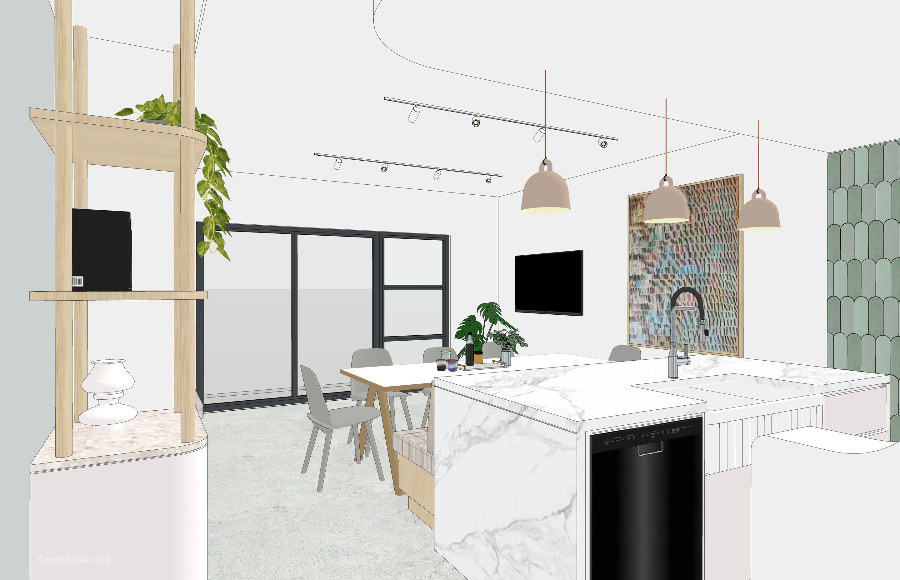 Inner City Coastal Home Living