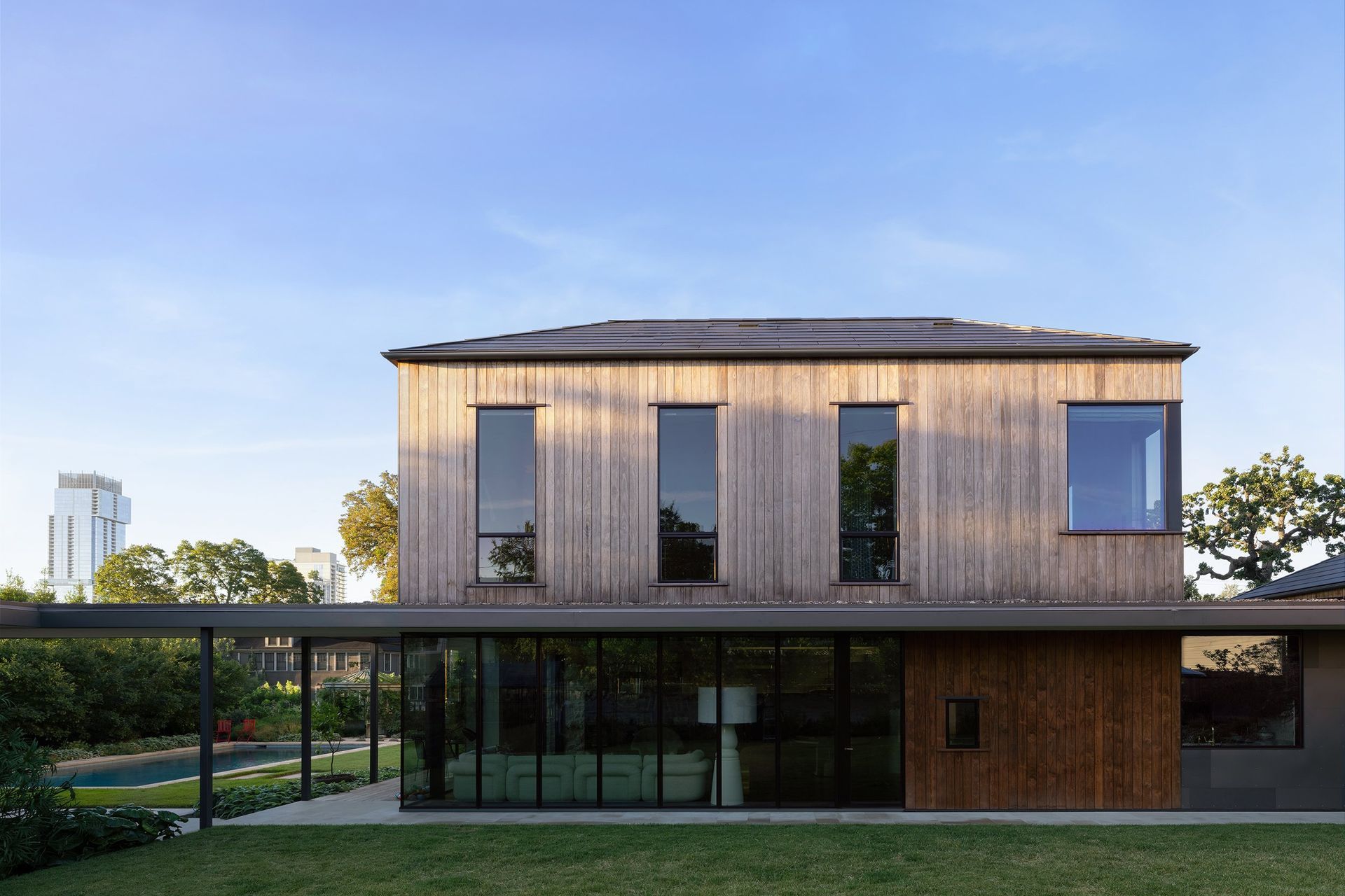 28PastandPresentPlaceCuppettKilpatrickArchitectureandInteriorDesignAustinTexasstone-secondempire-historic-modern-addition-downtown-view-steel-windows.jpg