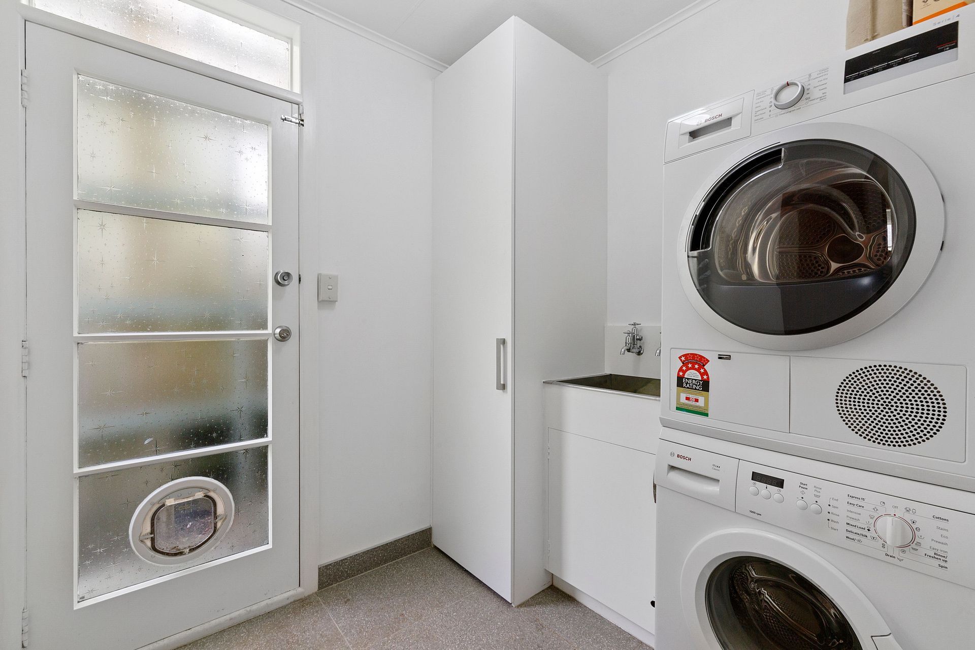 A Kitchen and Bathroom Renovation with 70s Influence