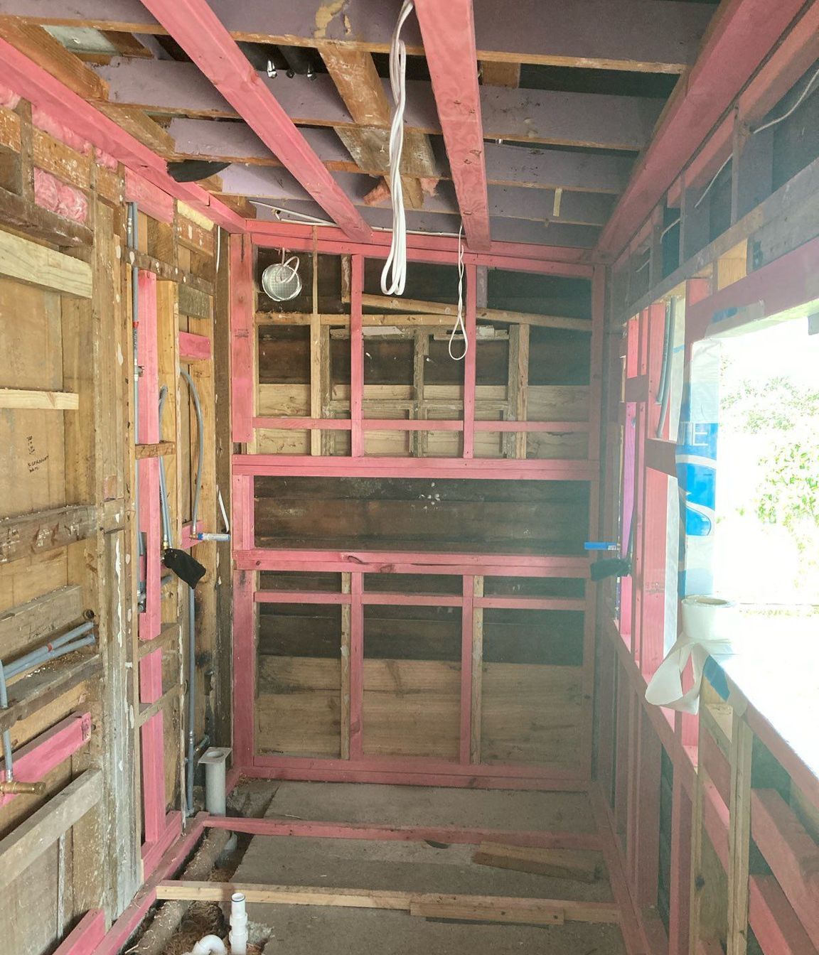 Bathroom, before