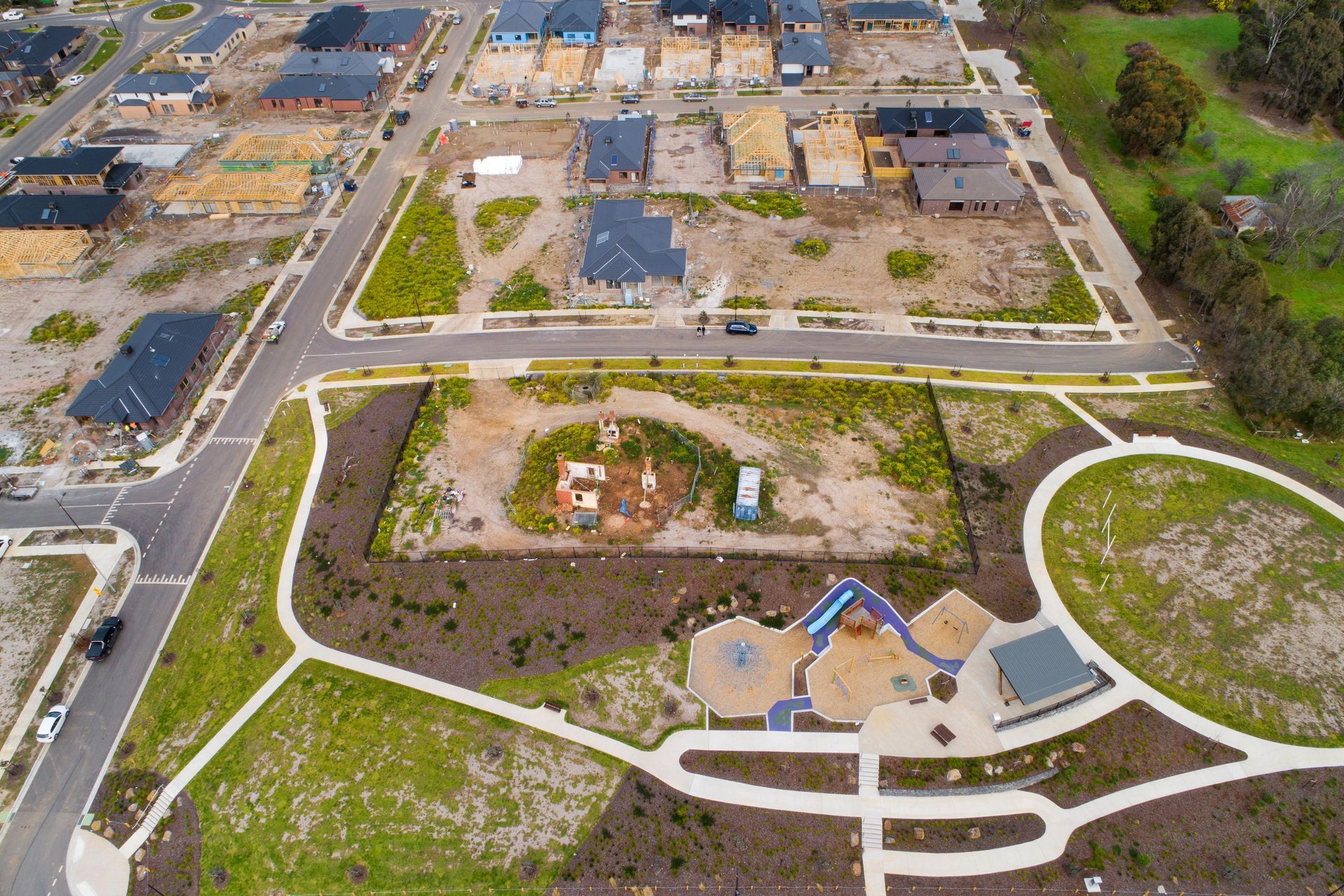 Mernda homestead reconstruction