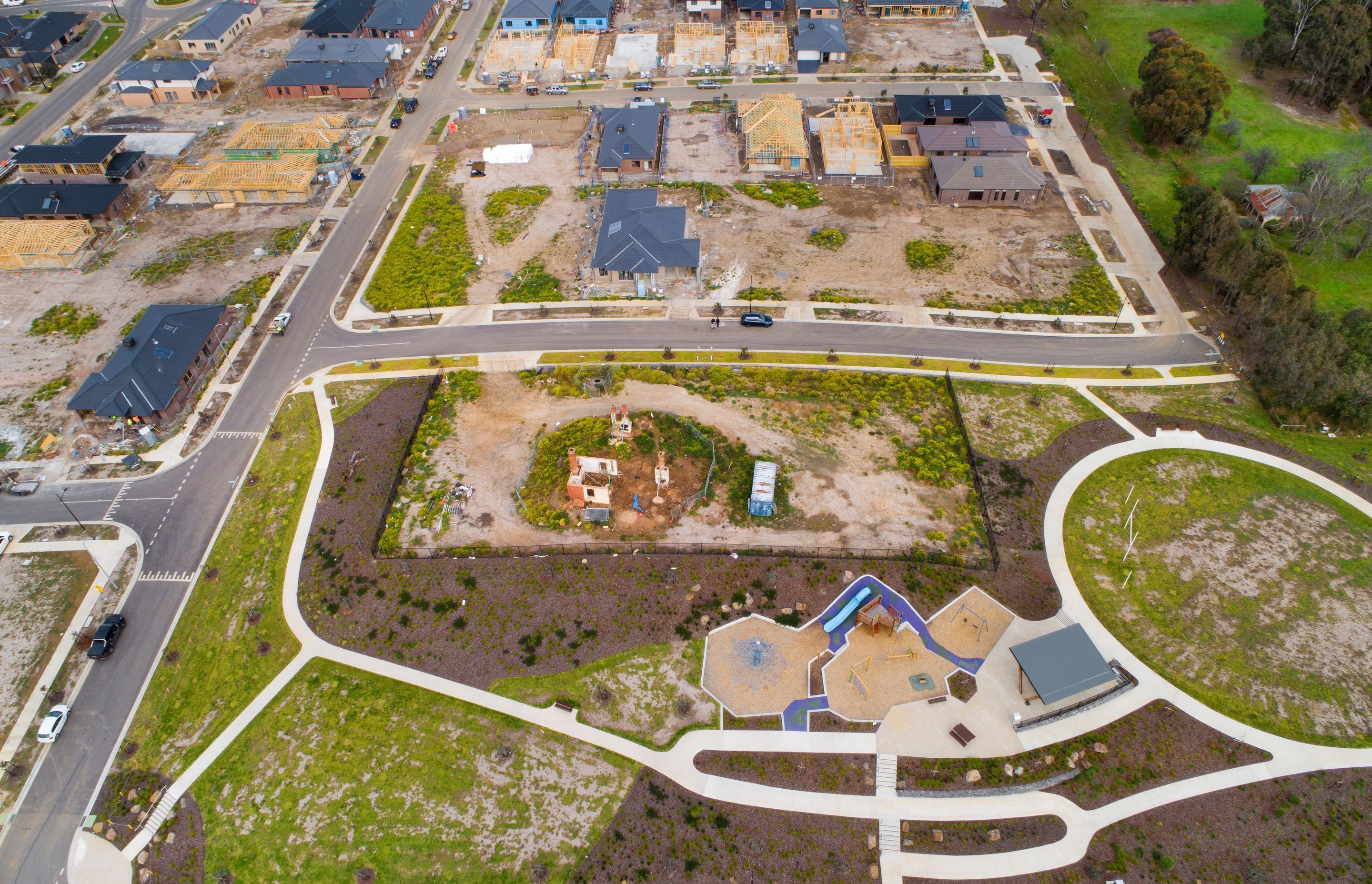 Mernda homestead reconstruction