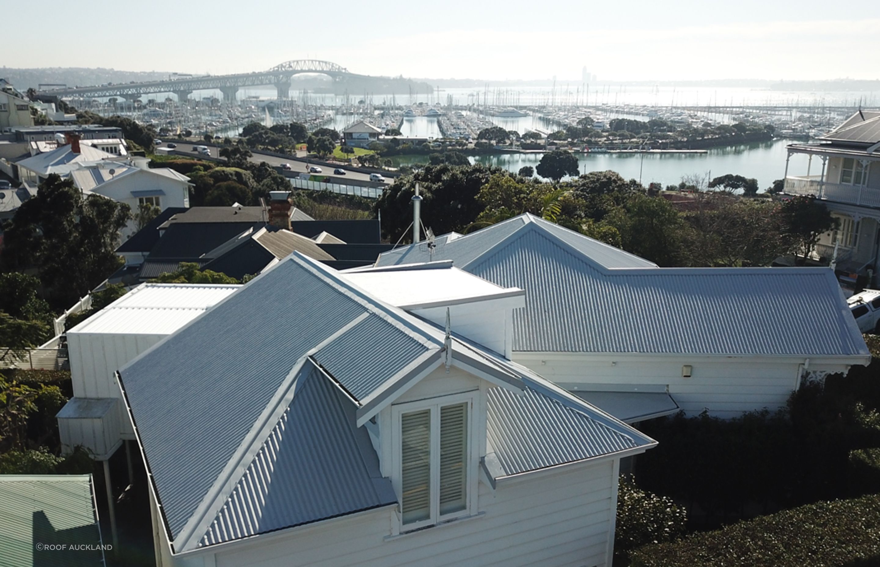 Central Auckland Re-Roof with TPO Membrane