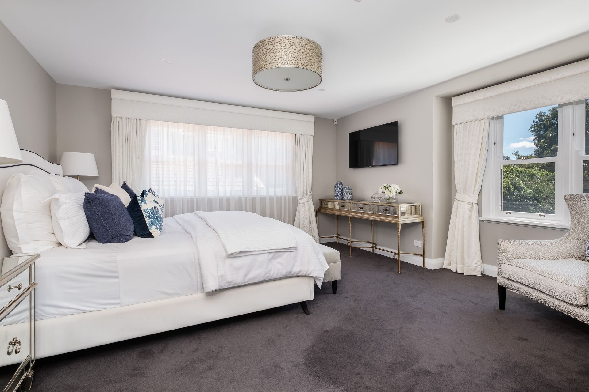 New first floor master bedroom