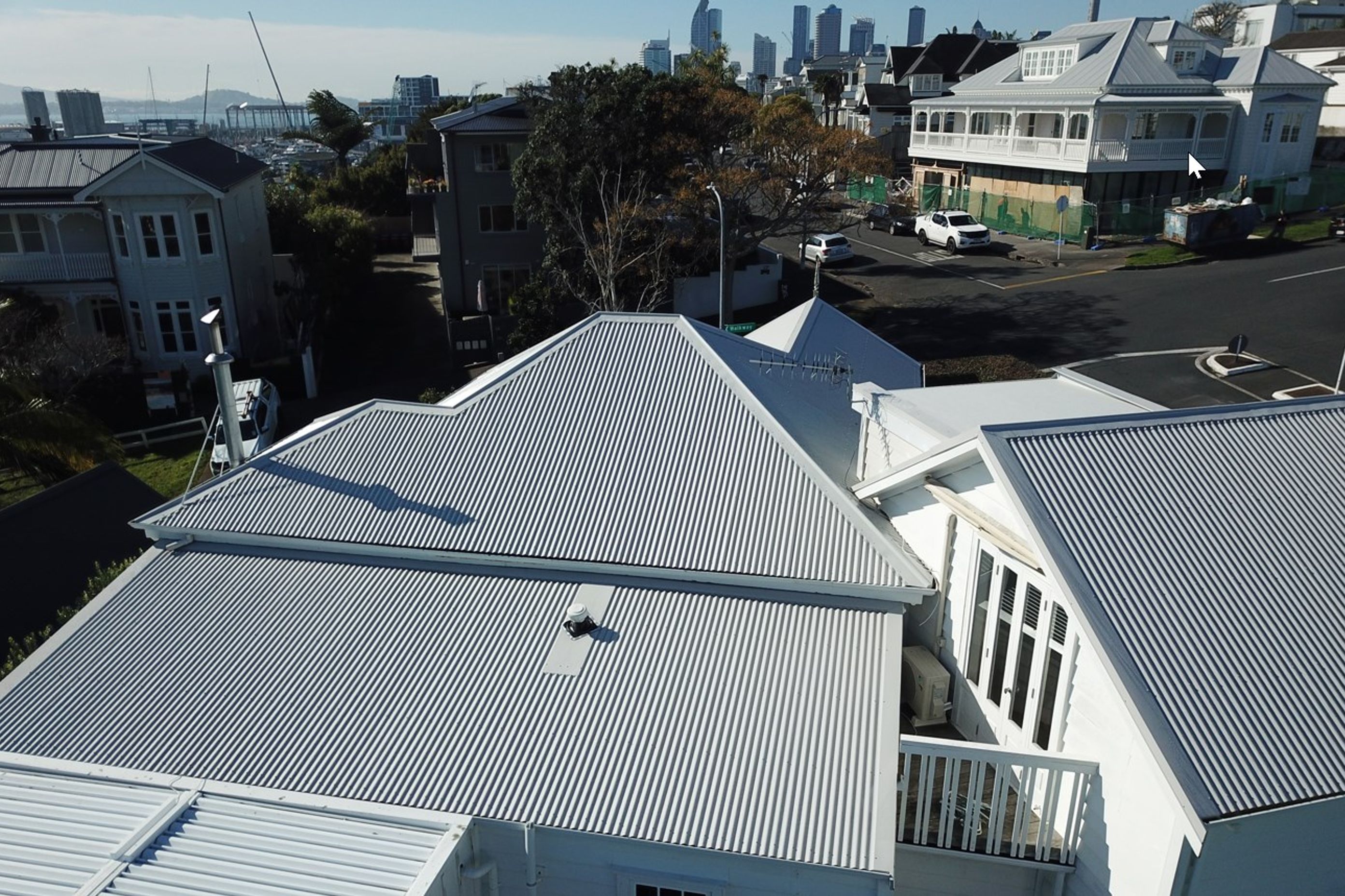 Central Auckland Re-Roof with TPO Membrane
