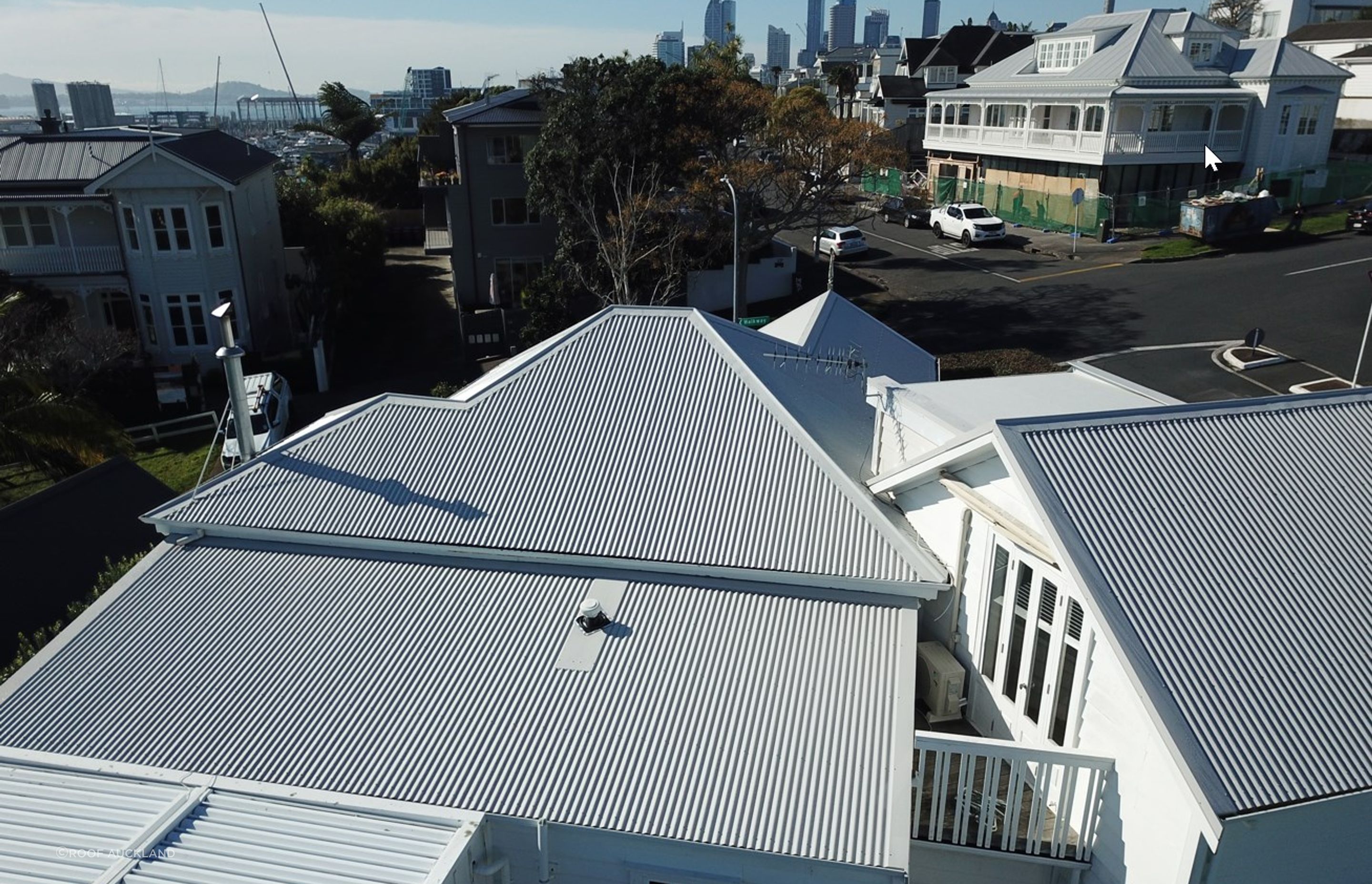 Central Auckland Re-Roof with TPO Membrane